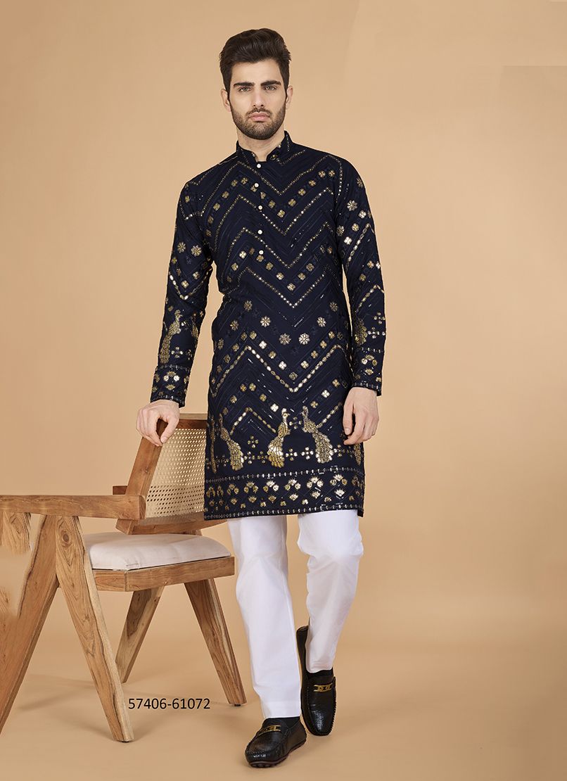 HERITAGE VASTRA - Catalog # 57406 (Set of 6 Men's Ethnic Wear) by Brand STROLLAY ®