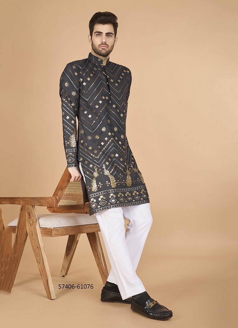 HERITAGE VASTRA - Catalog # 57406 (Set of 6 Men's Ethnic Wear) by Brand STROLLAY ®