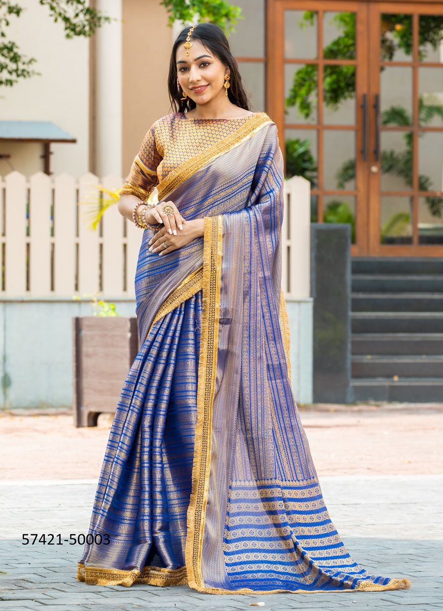 ROYALIKA - Catalog # 57421 (Set of 10 Sarees) by Brand S-ETHNIC LIFESTYLE ROYALIKA - Catalog # 57421 (Set of 10 Sarees) by Brand S-ETHNIC LIFESTYLE