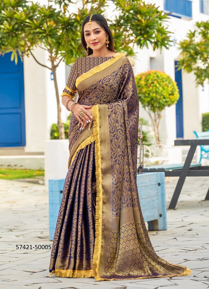 ROYALIKA - Catalog # 57421 (Set of 10 Sarees) by Brand S-ETHNIC LIFESTYLE ROYALIKA - Catalog # 57421 (Set of 10 Sarees) by Brand S-ETHNIC LIFESTYLE