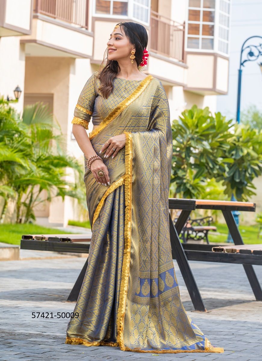 ROYALIKA - Catalog # 57421 (Set of 10 Sarees) by Brand S-ETHNIC LIFESTYLE ROYALIKA - Catalog # 57421 (Set of 10 Sarees) by Brand S-ETHNIC LIFESTYLE