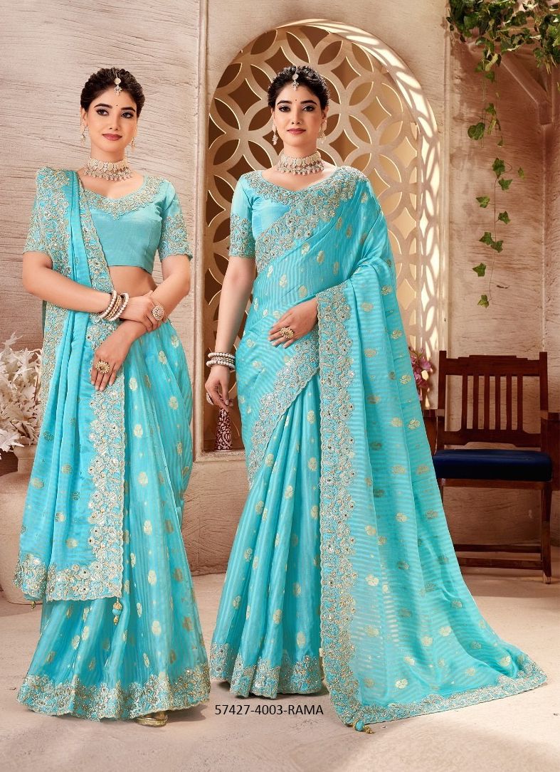 HIT COLORS - Catalog # 57427 (Set of 7 Sarees) by Brand SULAKSHMI SAREES HIT COLORS - Catalog # 57427 (Set of 7 Sarees) by Brand SULAKSHMI SAREES