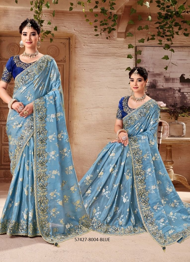HIT COLORS - Catalog # 57427 (Set of 7 Sarees) by Brand SULAKSHMI SAREES HIT COLORS - Catalog # 57427 (Set of 7 Sarees) by Brand SULAKSHMI SAREES