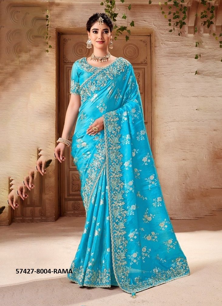 HIT COLORS - Catalog # 57427 (Set of 7 Sarees) by Brand SULAKSHMI SAREES HIT COLORS - Catalog # 57427 (Set of 7 Sarees) by Brand SULAKSHMI SAREES