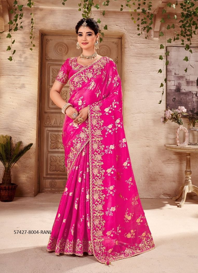 HIT COLORS - Catalog # 57427 (Set of 7 Sarees) by Brand SULAKSHMI SAREES HIT COLORS - Catalog # 57427 (Set of 7 Sarees) by Brand SULAKSHMI SAREES
