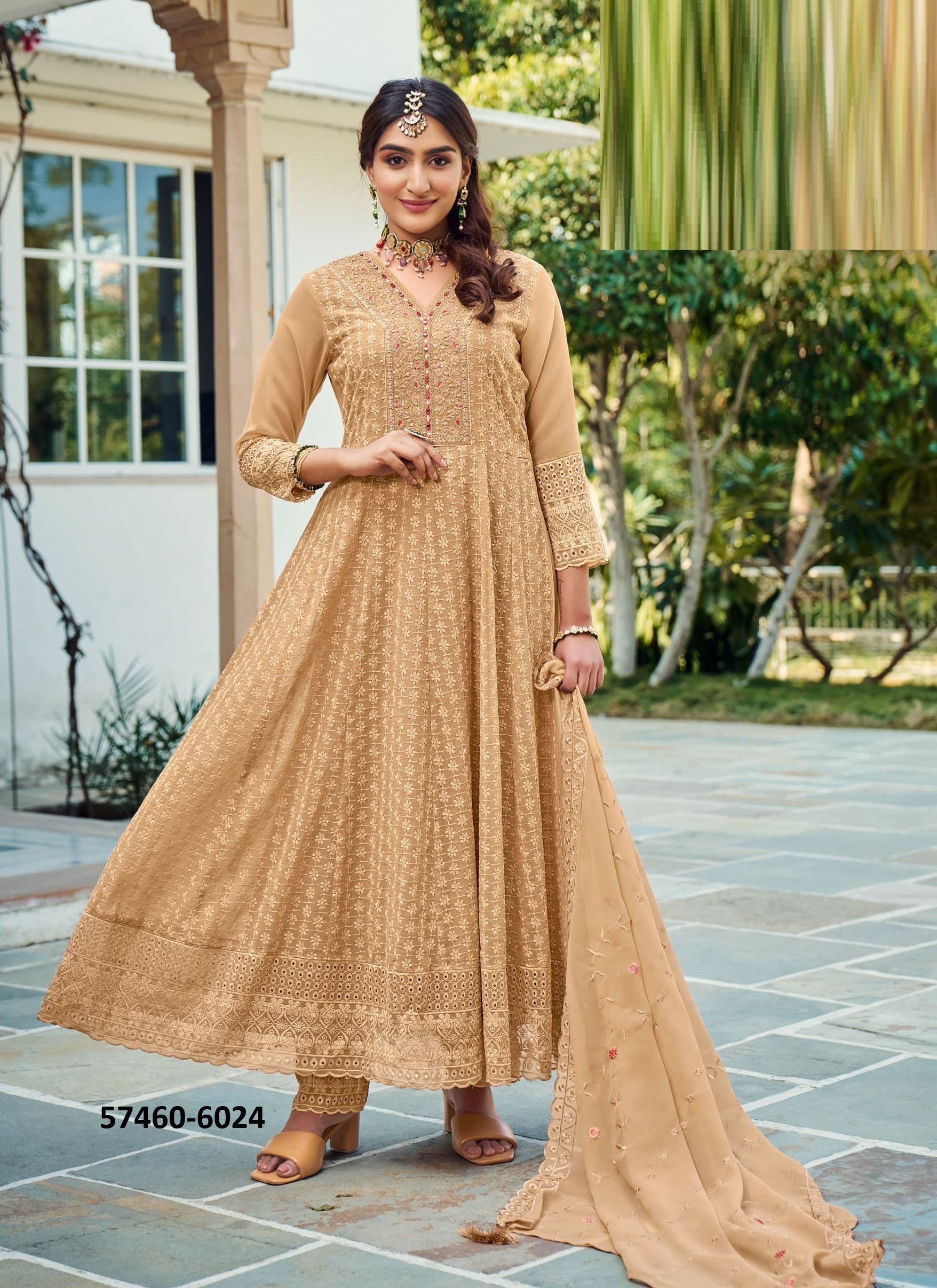 SHEHZADI 2 - Catalog # 57460 (Set of 4 Readymade Salwar Suits) by Brand RANGOON SHEHZADI 2 - Catalog # 57460 (Set of 4 Readymade Salwar Suits) by Brand RANGOON