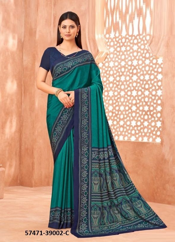 VIVANTA SILK 41 - Catalog # 57471 (Set of 12 Sarees) by Brand RUCHI SAREES VIVANTA SILK 41 - Catalog # 57471 (Set of 12 Sarees) by Brand RUCHI SAREES