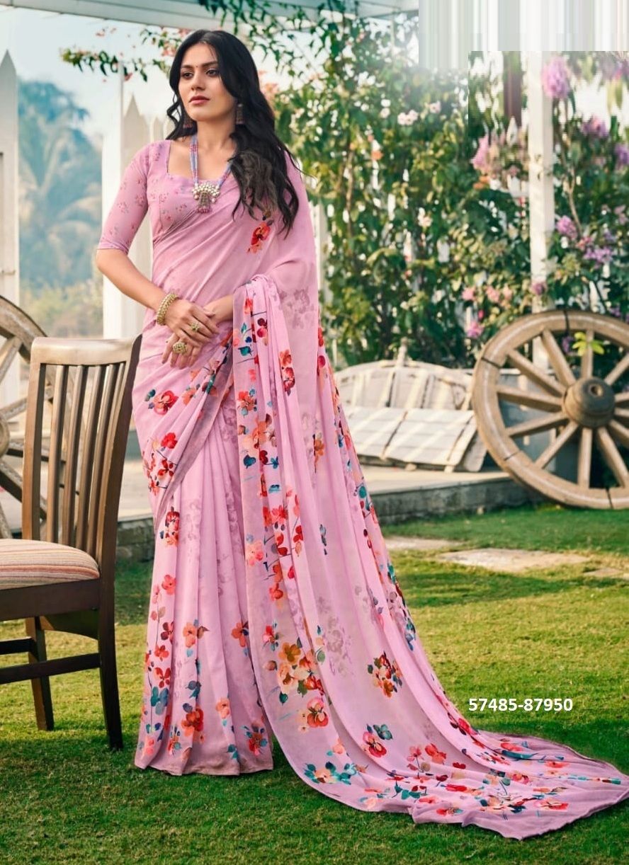 RIDDHI 14 - Catalog # 57485 (Set of 9 Sarees) by Brand VIPUL FASHIONS
