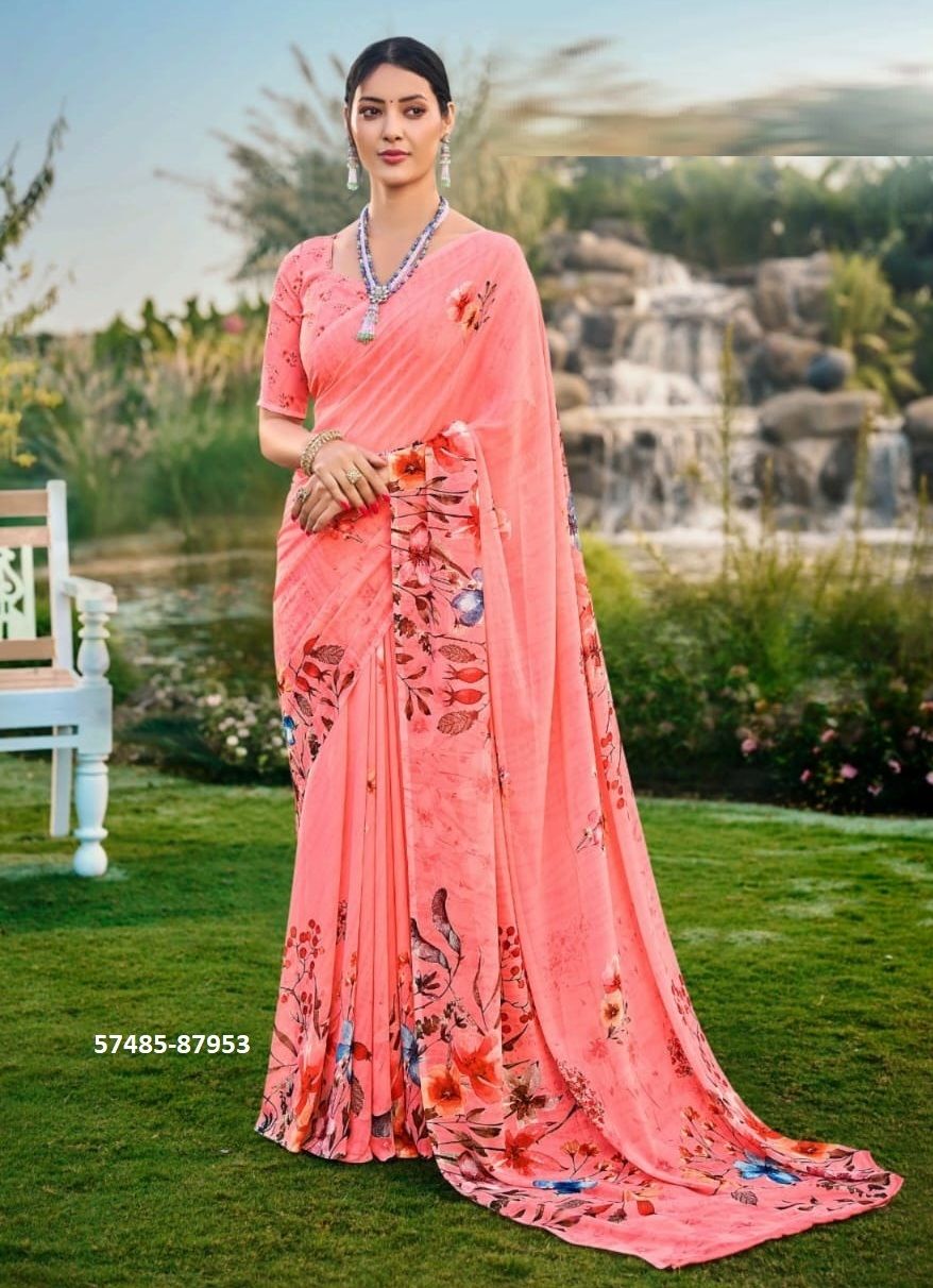 RIDDHI 14 - Catalog # 57485 (Set of 9 Sarees) by Brand VIPUL FASHIONS