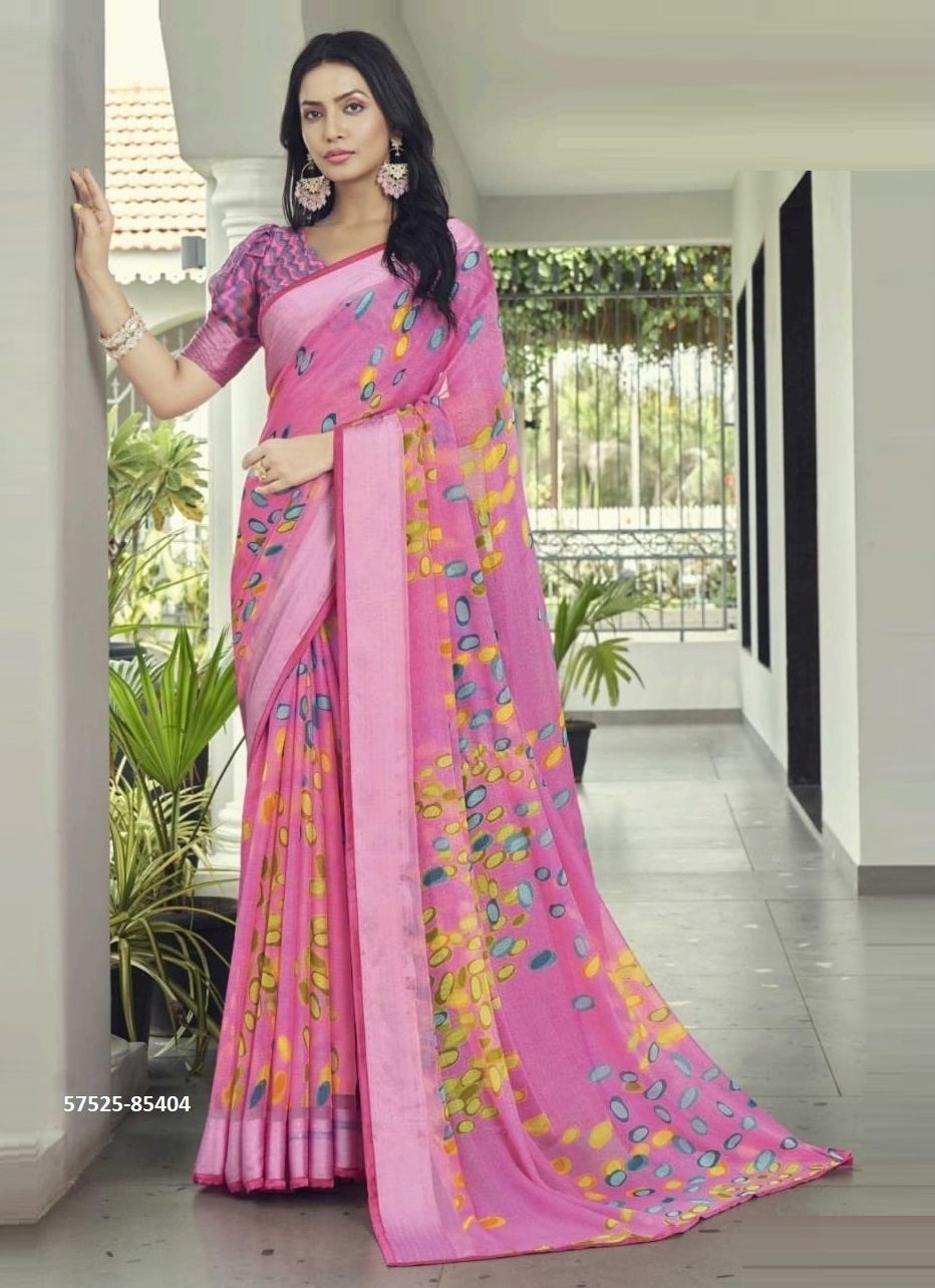 SHIVANI 2 - Catalog # 57525 (Set of 12 Sarees) by Brand VIPUL FASHIONS
