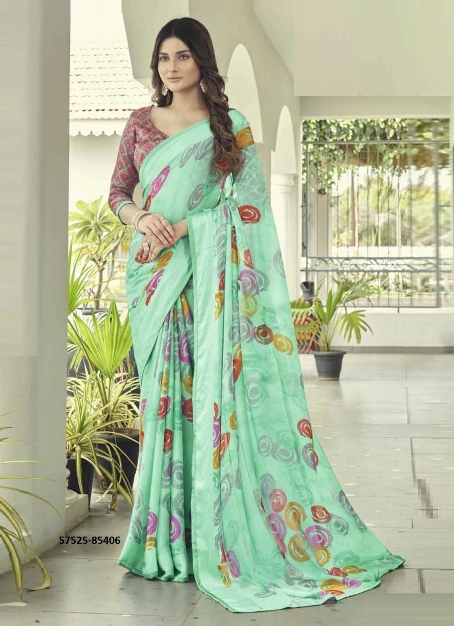 SHIVANI 2 - Catalog # 57525 (Set of 12 Sarees) by Brand VIPUL FASHIONS