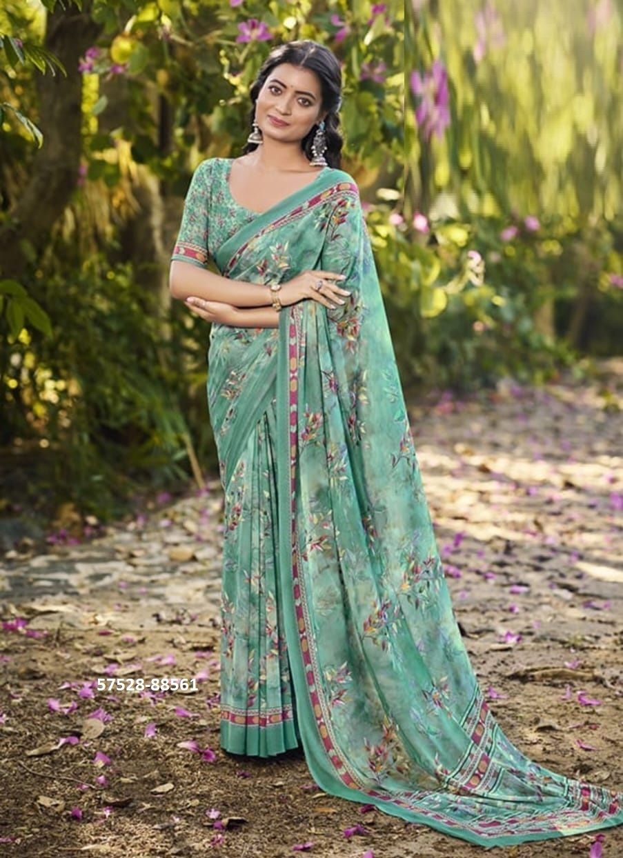 SIDDHI - Catalog # 57528 (Set of 9 Sarees) by Brand VIPUL FASHIONS