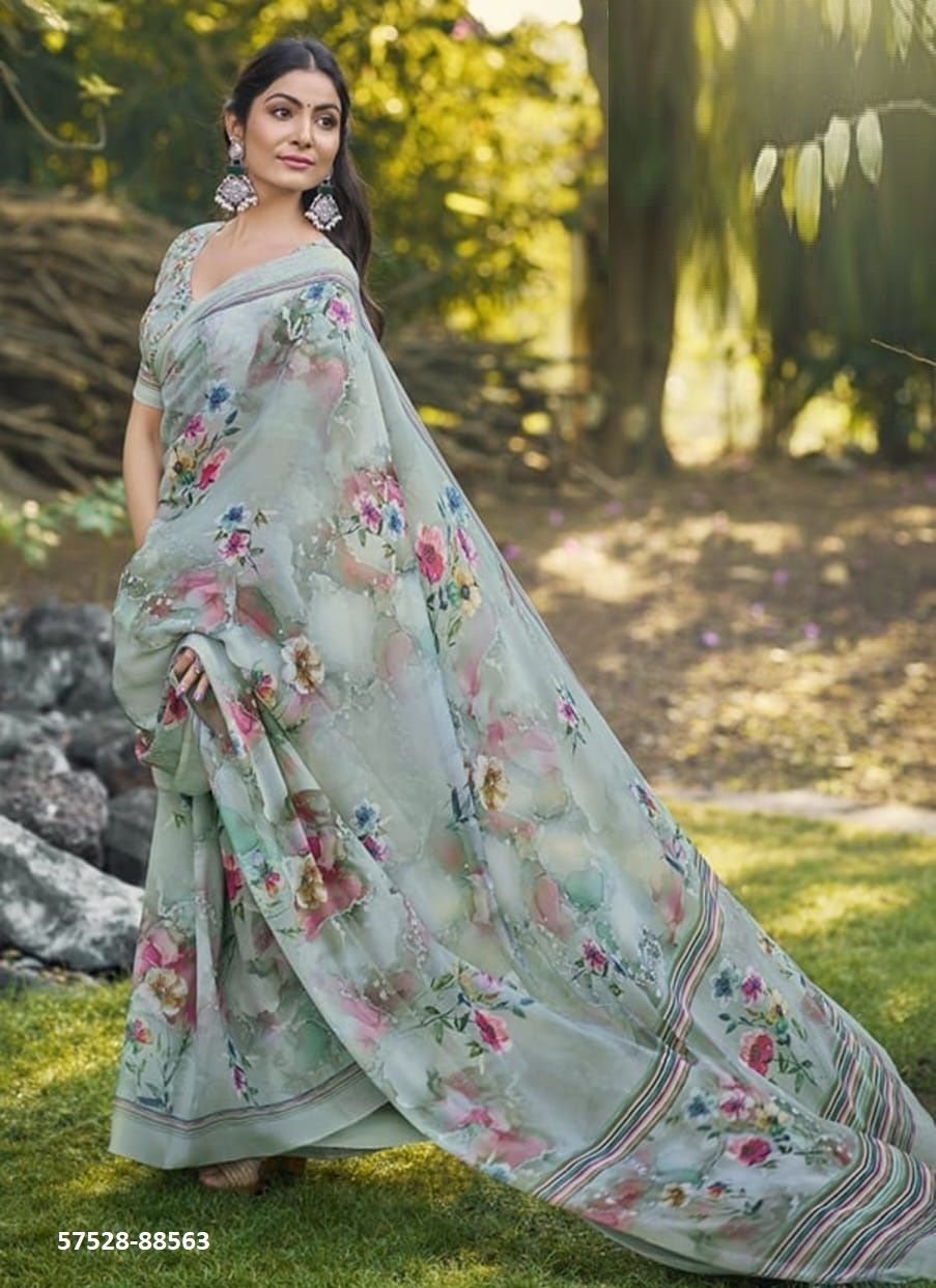 SIDDHI - Catalog # 57528 (Set of 9 Sarees) by Brand VIPUL FASHIONS