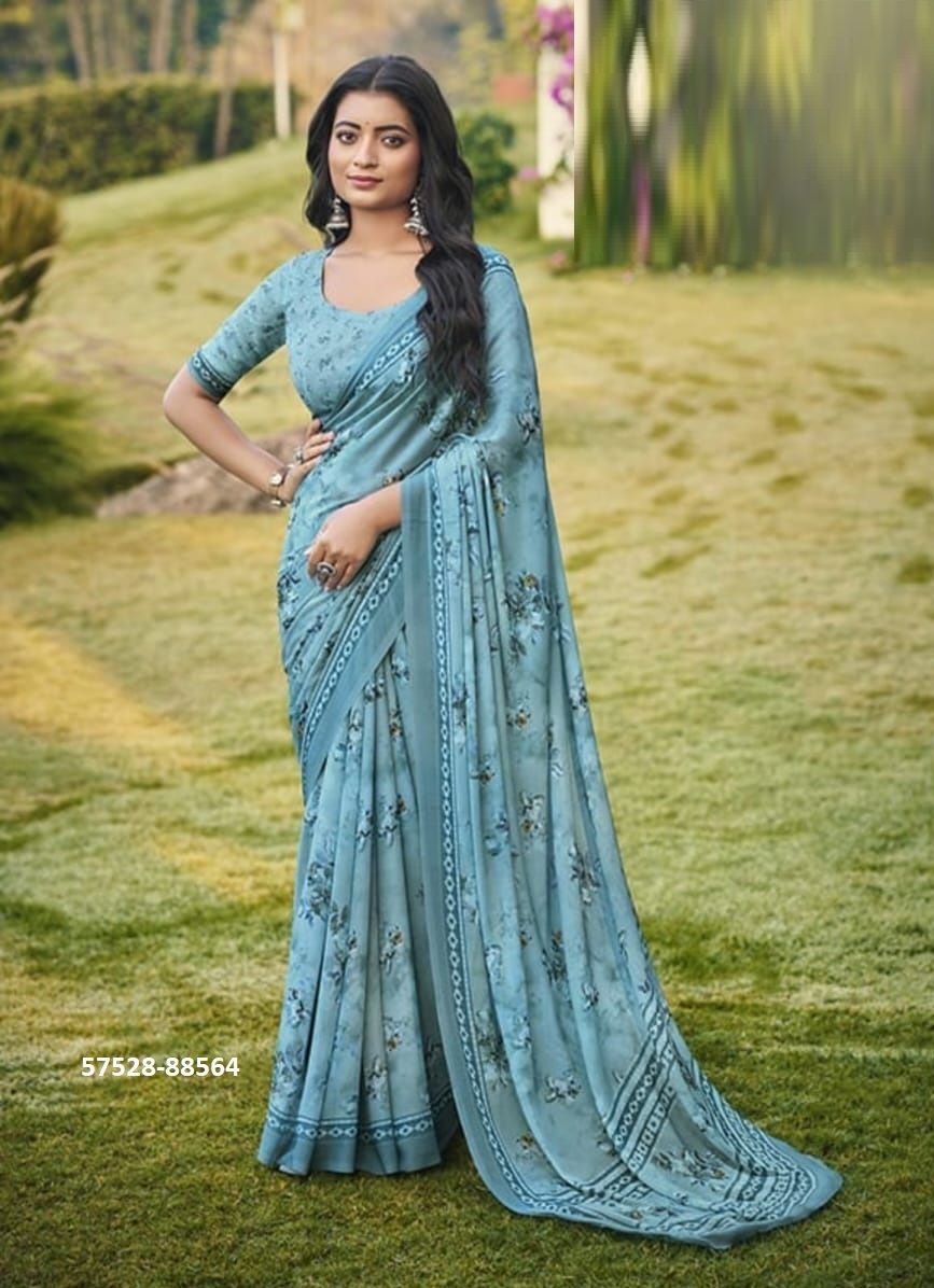 SIDDHI - Catalog # 57528 (Set of 9 Sarees) by Brand VIPUL FASHIONS