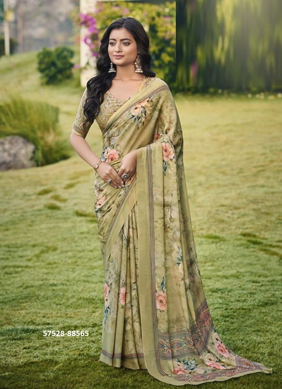 SIDDHI - Catalog # 57528 (Set of 9 Sarees) by Brand VIPUL FASHIONS