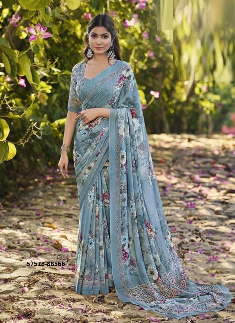 SIDDHI - Catalog # 57528 (Set of 9 Sarees) by Brand VIPUL FASHIONS