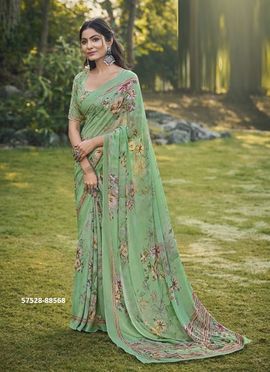 SIDDHI - Catalog # 57528 (Set of 9 Sarees) by Brand VIPUL FASHIONS