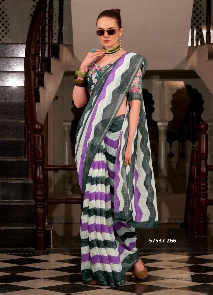 RANG DE BASANTI - Catalog # 57537 (Set of 10 Sarees) by Brand STROLLAY ®
