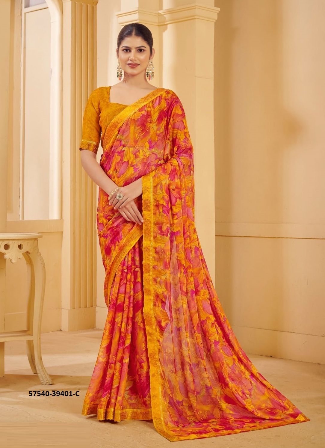 SIMAYAA 27 - Catalog # 57540 (Set of 12 Sarees) by Brand RUCHI SAREES SIMAYAA 27 - Catalog # 57540 (Set of 12 Sarees) by Brand RUCHI SAREES