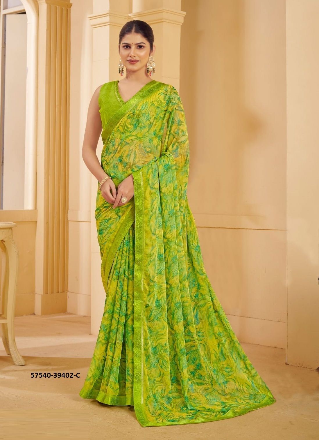 SIMAYAA 27 - Catalog # 57540 (Set of 12 Sarees) by Brand RUCHI SAREES SIMAYAA 27 - Catalog # 57540 (Set of 12 Sarees) by Brand RUCHI SAREES