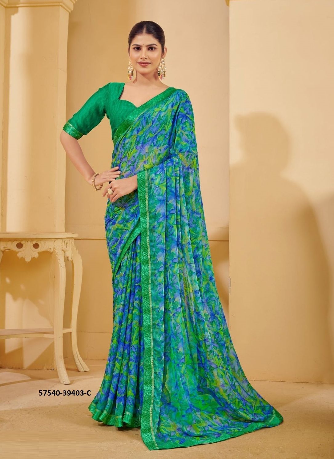 SIMAYAA 27 - Catalog # 57540 (Set of 12 Sarees) by Brand RUCHI SAREES SIMAYAA 27 - Catalog # 57540 (Set of 12 Sarees) by Brand RUCHI SAREES