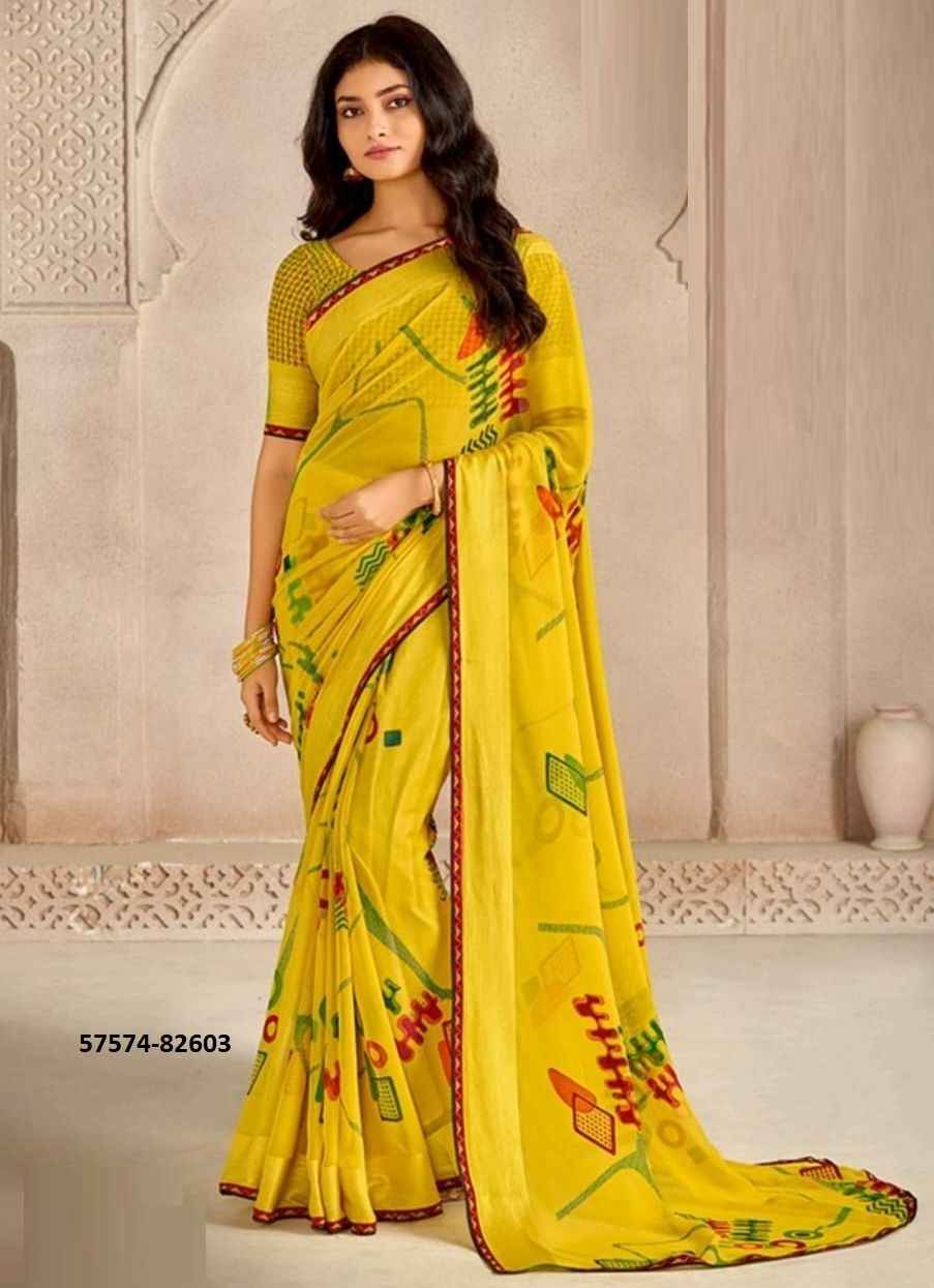 SHILPA - Catalog # 57574 (Set of 8 Sarees) by Brand VIPUL FASHIONS