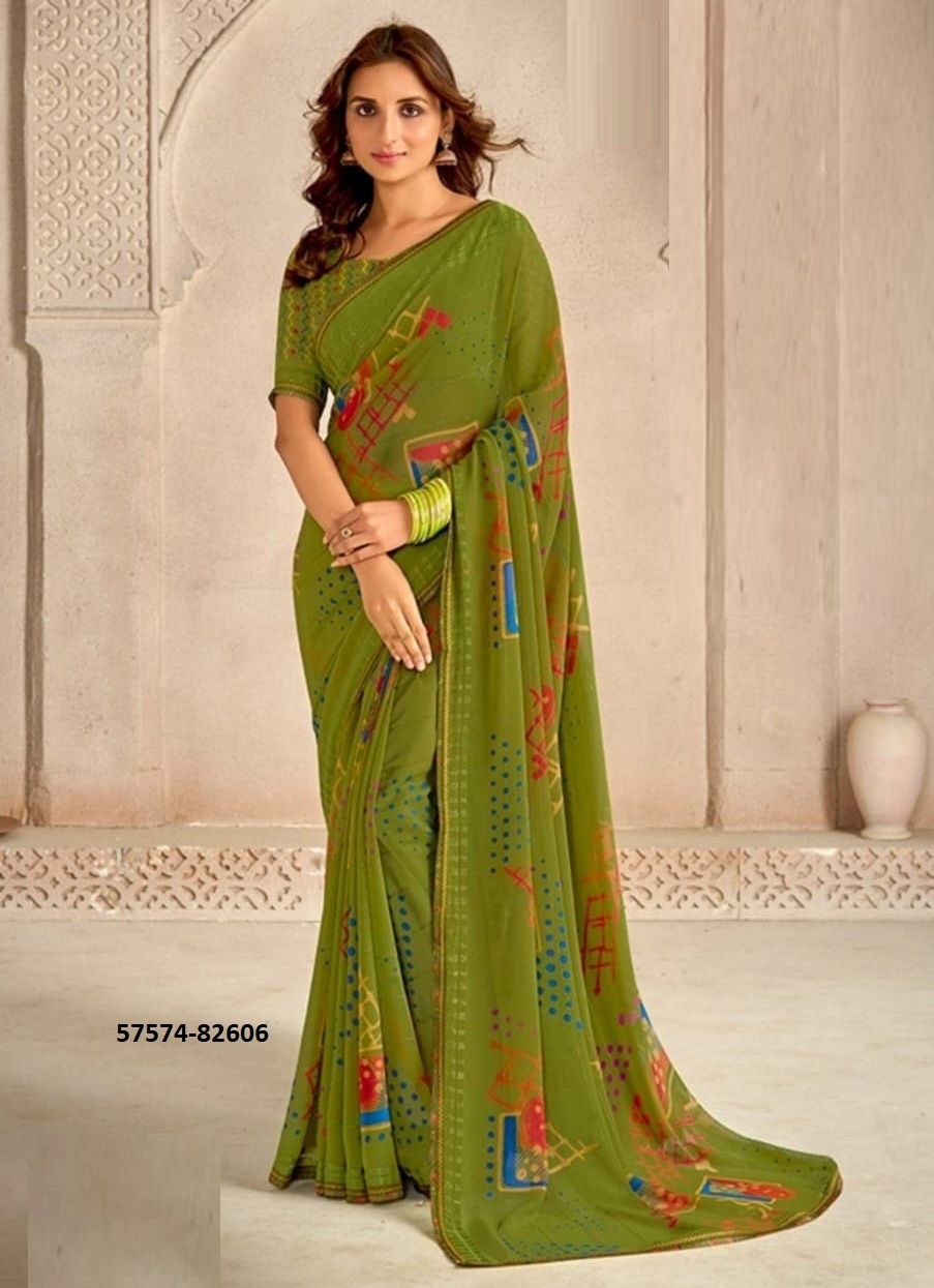 SHILPA - Catalog # 57574 (Set of 8 Sarees) by Brand VIPUL FASHIONS