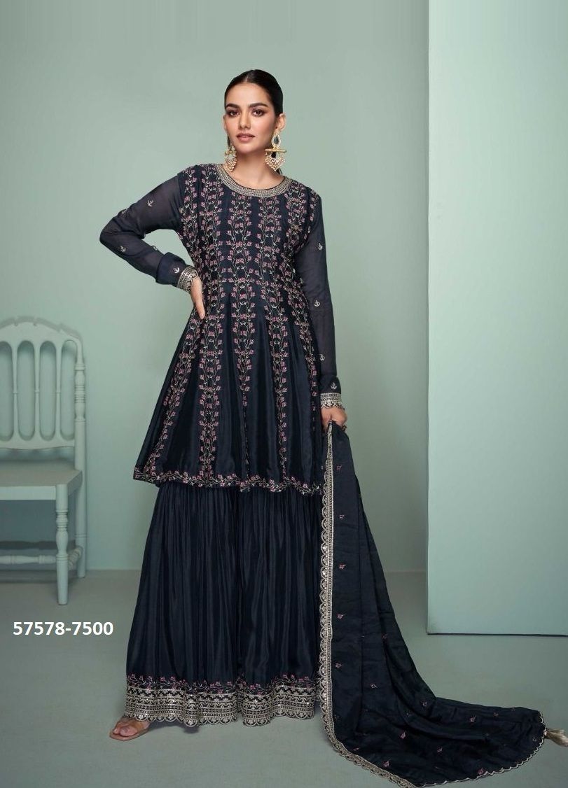 RIWAYAT - Catalog # 57578 (Set of 2 Readymade Salwar Suits) by Brand GULKAYRA DESIGNER RIWAYAT - Catalog # 57578 (Set of 2 Readymade Salwar Suits) by Brand GULKAYRA DESIGNER