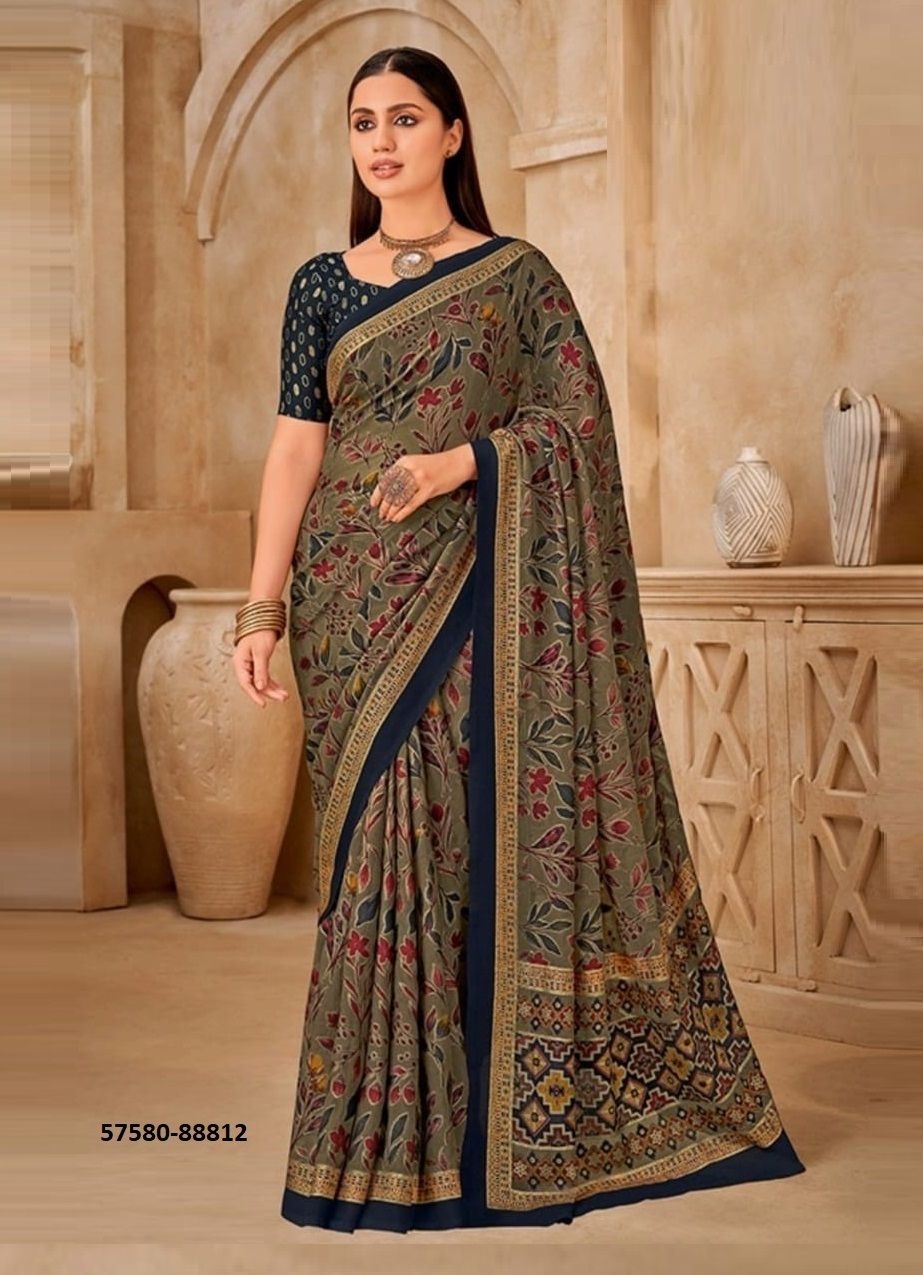 ELAICHI - Catalog # 57580 (Set of 11 Sarees) by Brand VIPUL FASHIONS ELAICHI - Catalog # 57580 (Set of 11 Sarees) by Brand VIPUL FASHIONS
