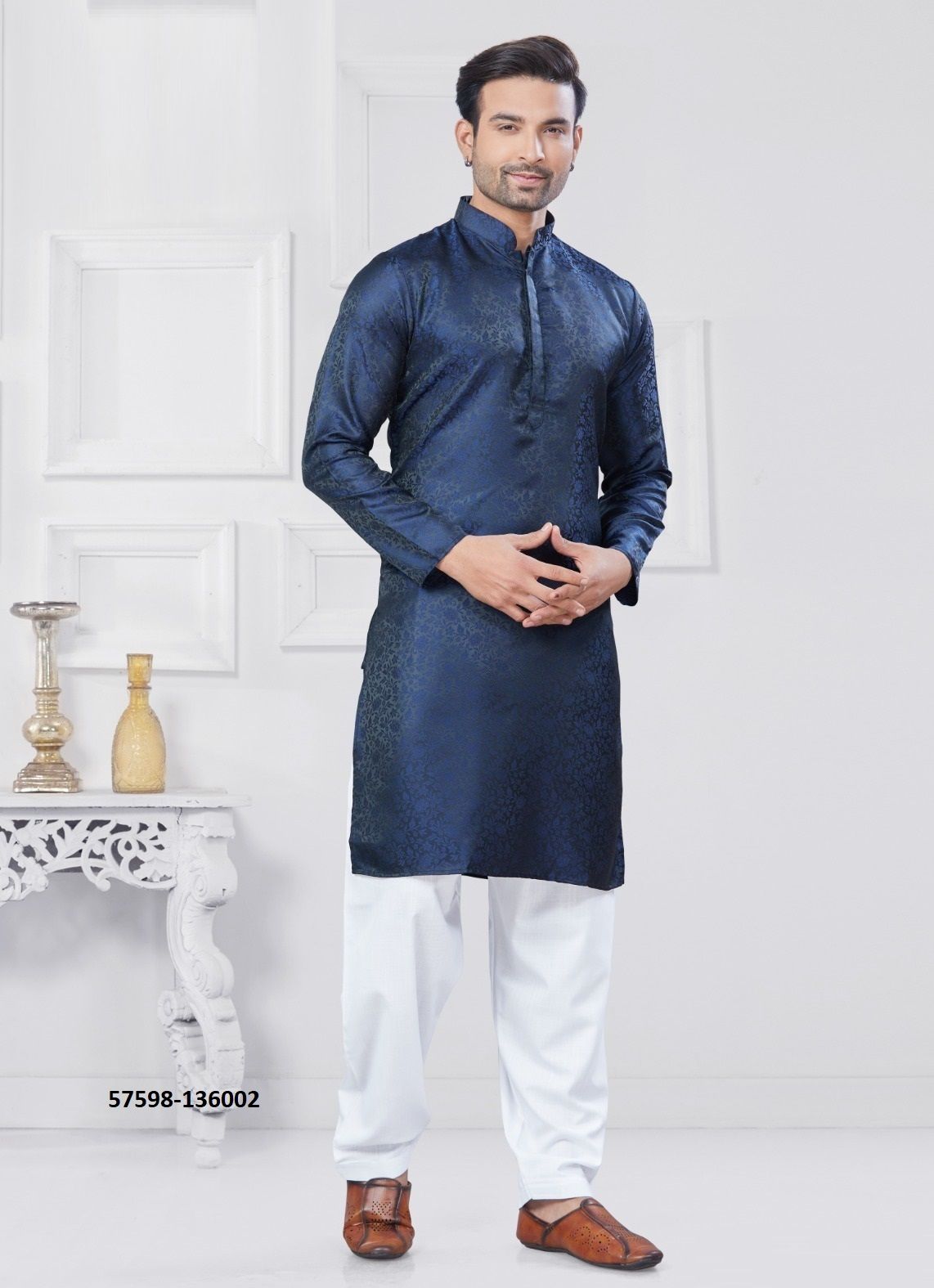 VOLUME 136 - Catalog # 57598 (Set of 9 Men's Ethnic Wear) by Brand STROLLAY ®