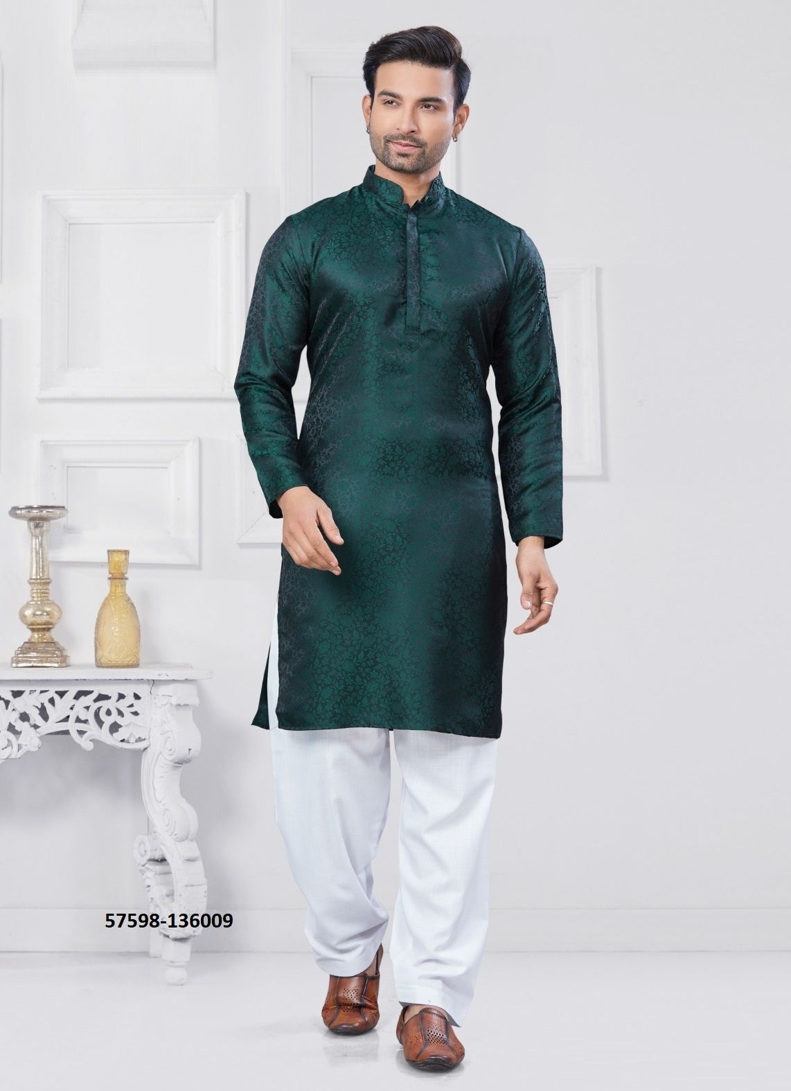 VOLUME 136 - Catalog # 57598 (Set of 9 Men's Ethnic Wear) by Brand STROLLAY ®