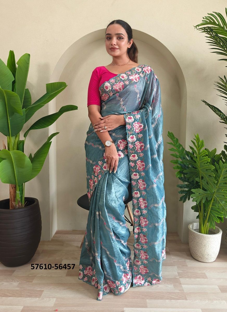 CHITRA - Catalog # 57610 (Set of 7 Sarees) by Brand STROLLAY ® CHITRA - Catalog # 57610 (Set of 7 Sarees) by Brand STROLLAY ®