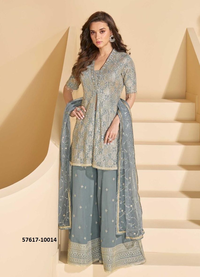 ANOKHI - Catalog # 57617 (Set of 3 Readymade Salwar Suits) by Brand SAYURI DESIGNER