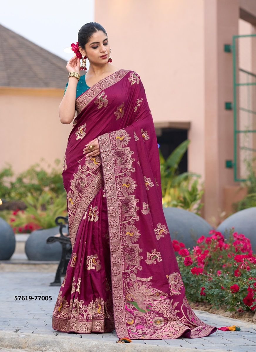 DOLENZA - Catalog # 57619 (Set of 5 Sarees) by Brand S-ETHNIC LIFESTYLE DOLENZA - Catalog # 57619 (Set of 5 Sarees) by Brand S-ETHNIC LIFESTYLE