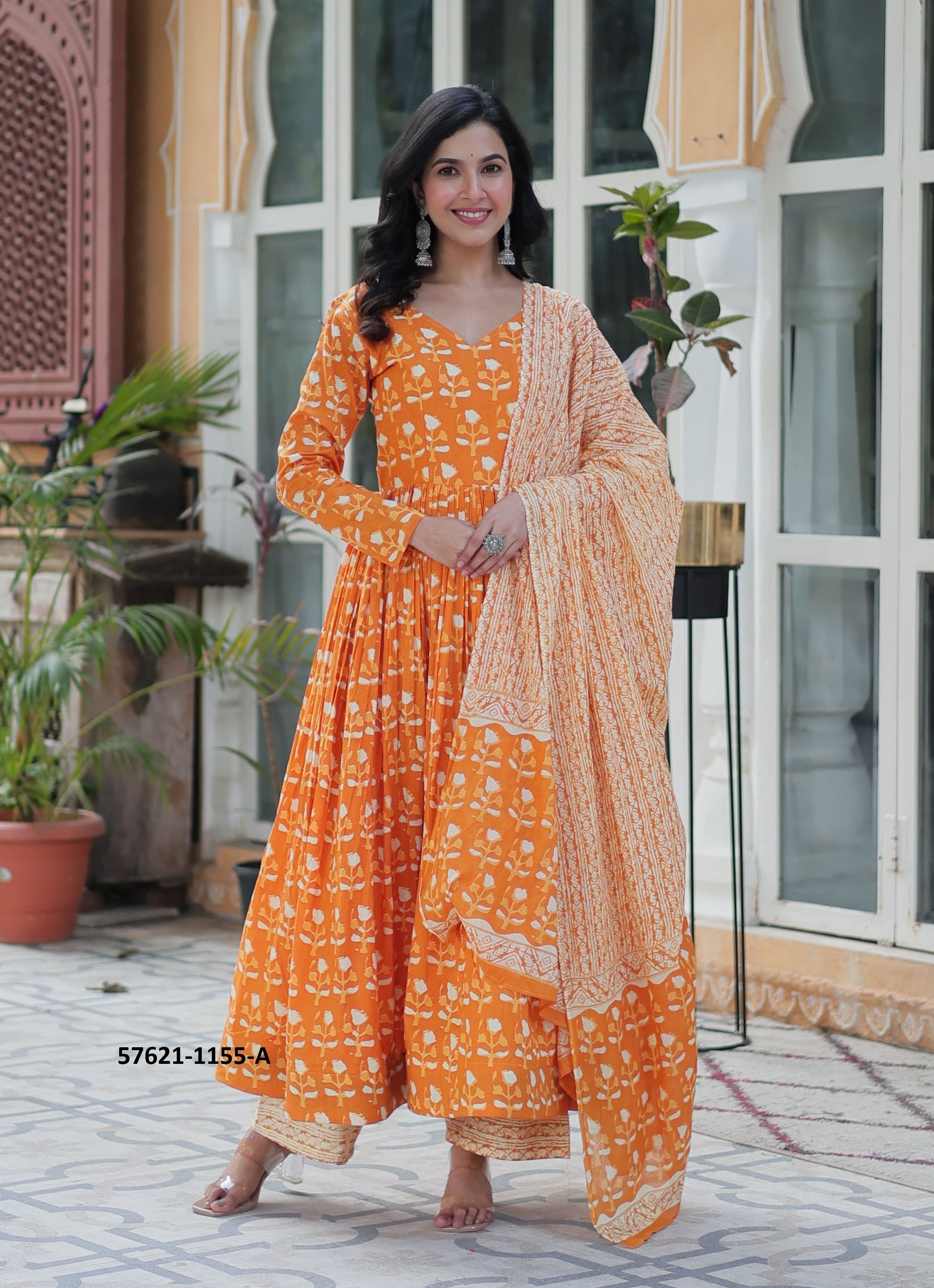 SUMMER COTTON - Catalog # 57621 (Set of 2 Readymade Salwar Suits) by Brand STROLLAY ® SUMMER COTTON - Catalog # 57621 (Set of 2 Readymade Salwar Suits) by Brand STROLLAY ®