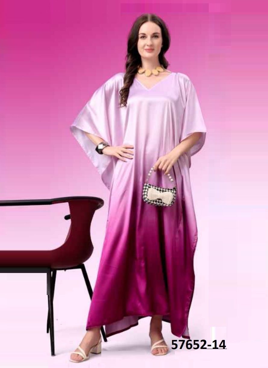 SATIN BREEZE 2 - Catalog # 57652 (Set of 8 Kaftans / Ponchos) by Brand STROLLAY ® SATIN BREEZE 2 - Catalog # 57652 (Set of 8 Kaftans / Ponchos) by Brand STROLLAY ®