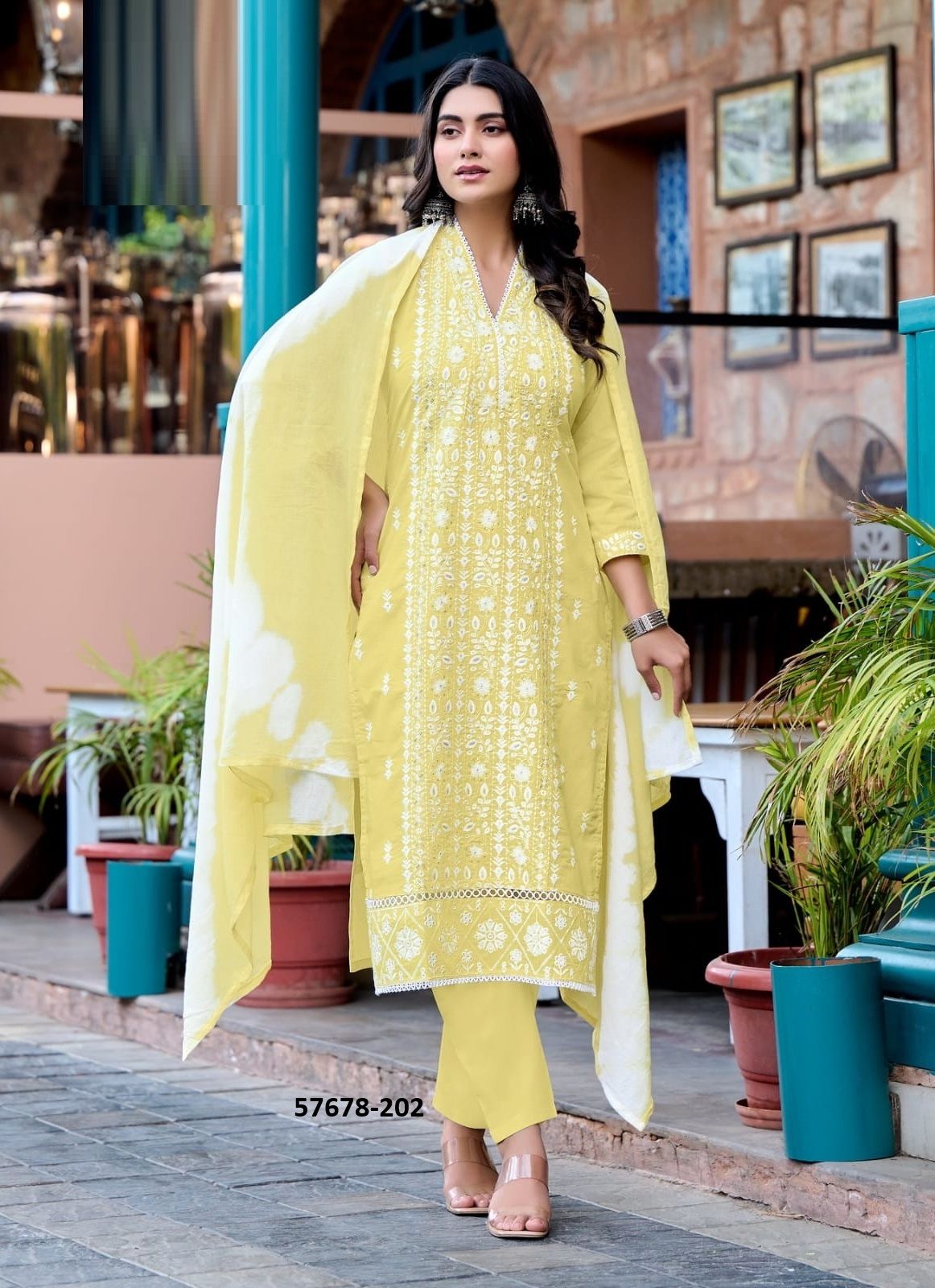 SUMMER STYLE 2 - Catalog # 57678 (Set of 6 Readymade Salwar Suits) by Brand OSSM SUMMER STYLE 2 - Catalog # 57678 (Set of 6 Readymade Salwar Suits) by Brand OSSM
