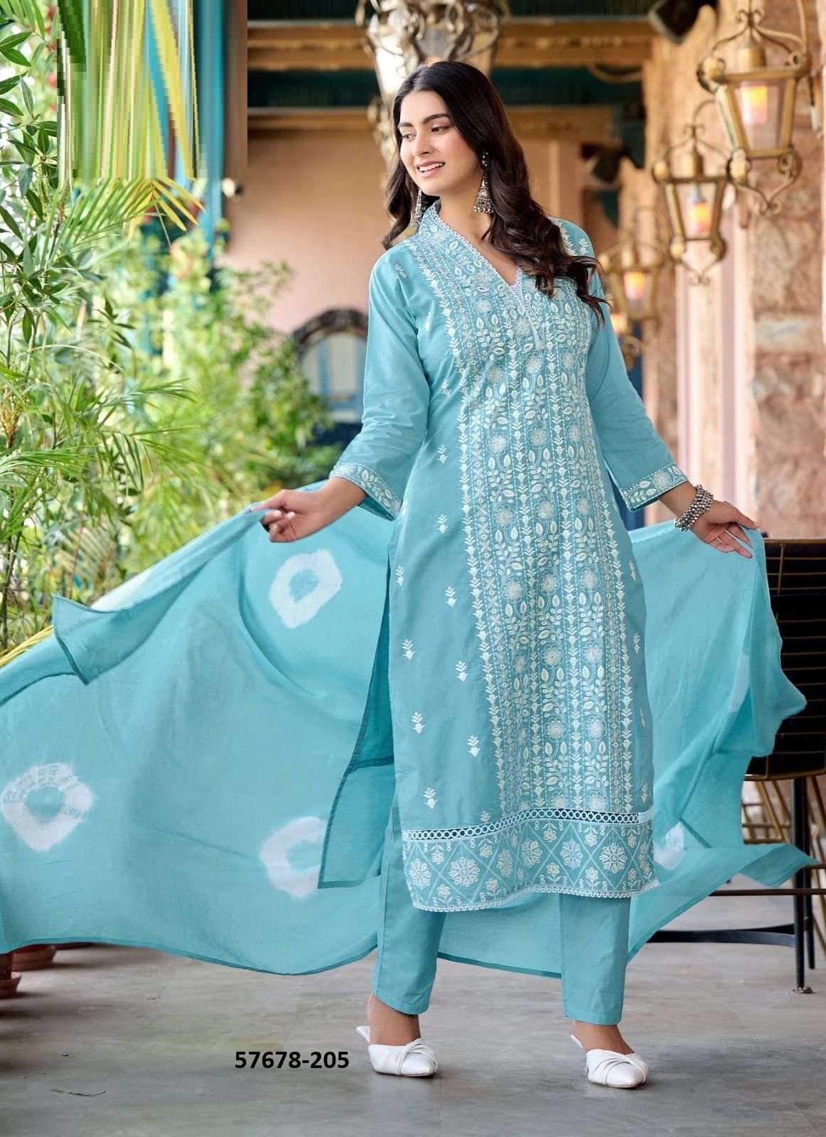 SUMMER STYLE 2 - Catalog # 57678 (Set of 6 Readymade Salwar Suits) by Brand OSSM SUMMER STYLE 2 - Catalog # 57678 (Set of 6 Readymade Salwar Suits) by Brand OSSM