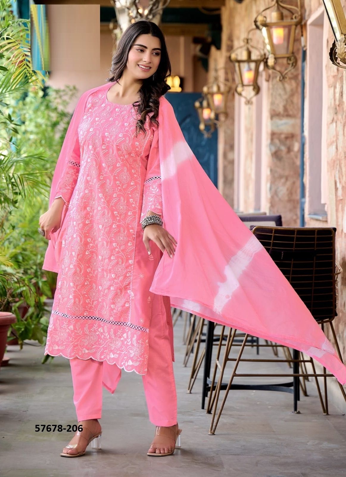 SUMMER STYLE 2 - Catalog # 57678 (Set of 6 Readymade Salwar Suits) by Brand OSSM SUMMER STYLE 2 - Catalog # 57678 (Set of 6 Readymade Salwar Suits) by Brand OSSM