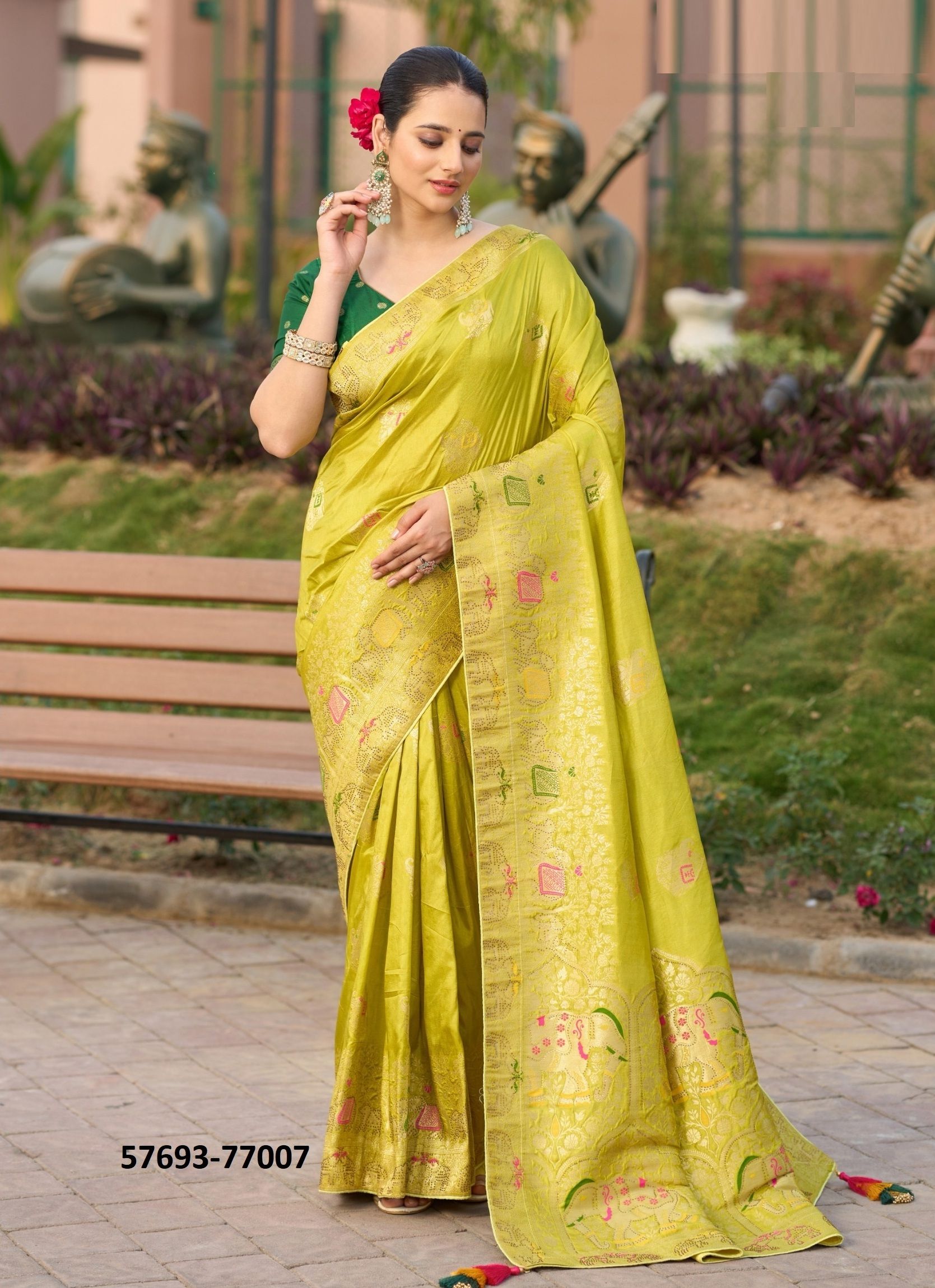 DOLENZA 2 - Catalog # 57693 (Set of 5 Sarees) by Brand S-ETHNIC LIFESTYLE DOLENZA 2 - Catalog # 57693 (Set of 5 Sarees) by Brand S-ETHNIC LIFESTYLE
