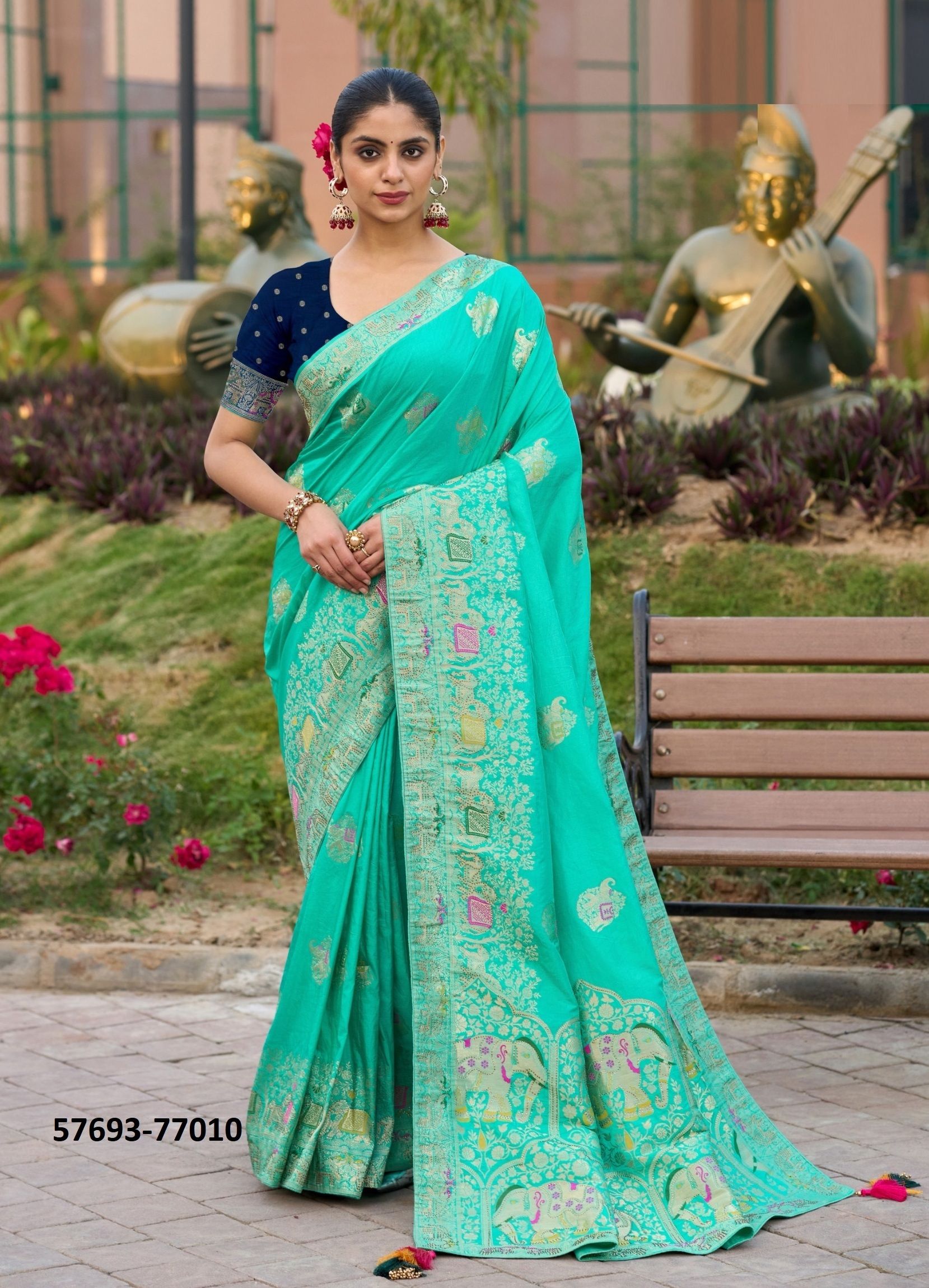 DOLENZA 2 - Catalog # 57693 (Set of 5 Sarees) by Brand S-ETHNIC LIFESTYLE DOLENZA 2 - Catalog # 57693 (Set of 5 Sarees) by Brand S-ETHNIC LIFESTYLE
