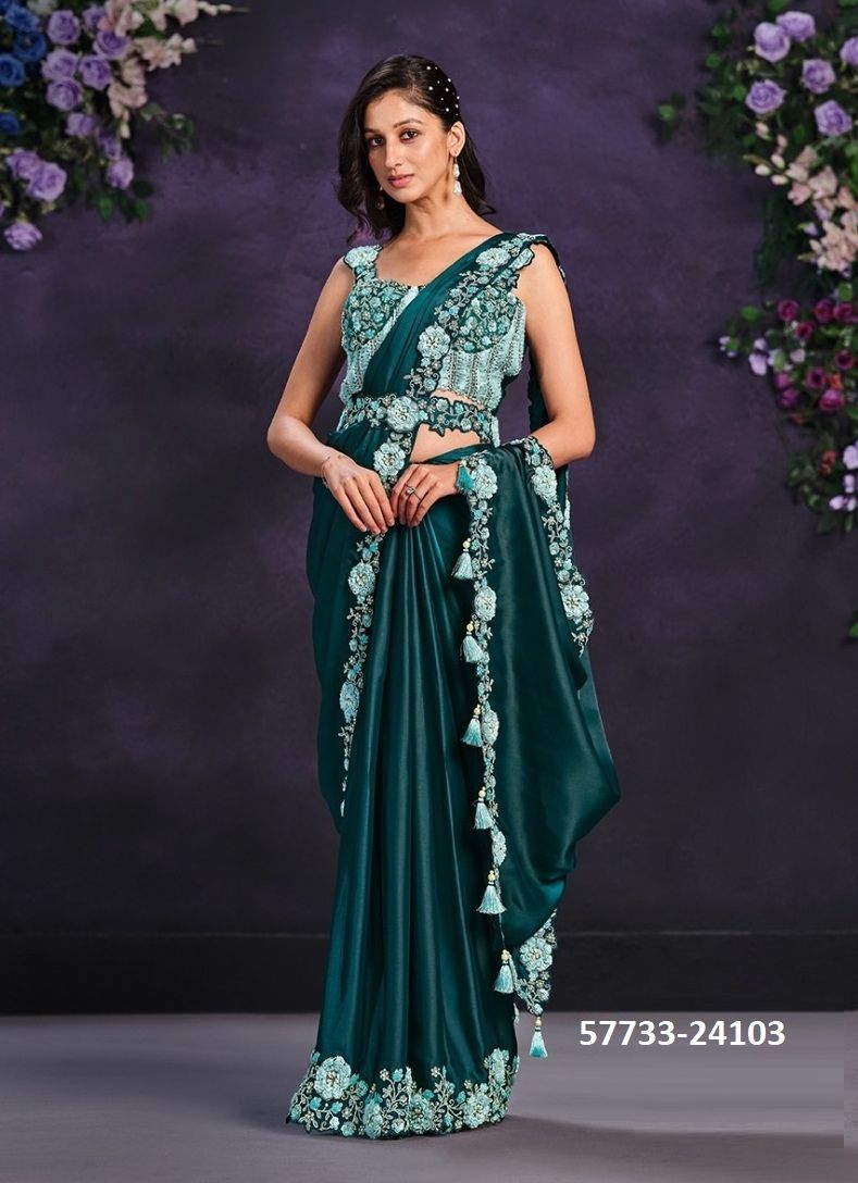 RIONA - Catalog # 57733 (Set of 6 Sarees) by Brand MAHOTSAV RIONA - Catalog # 57733 (Set of 6 Sarees) by Brand MAHOTSAV