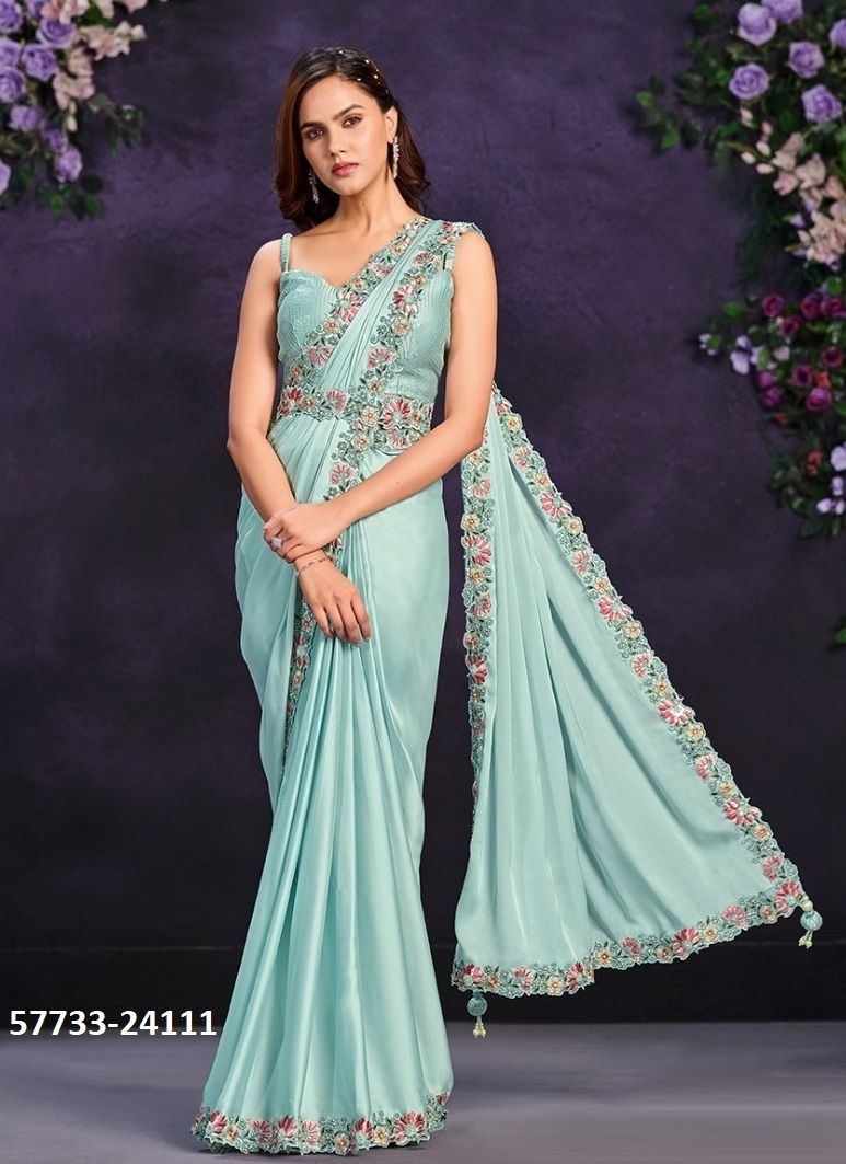 RIONA - Catalog # 57733 (Set of 6 Sarees) by Brand MAHOTSAV RIONA - Catalog # 57733 (Set of 6 Sarees) by Brand MAHOTSAV