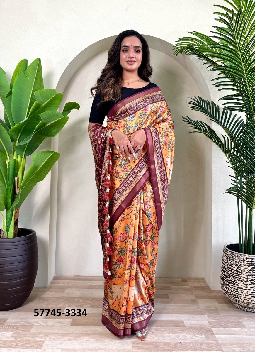 SHALINI - Catalog # 57745 (Set of 5 Sarees) by Brand STROLLAY ® SHALINI - Catalog # 57745 (Set of 5 Sarees) by Brand STROLLAY ®