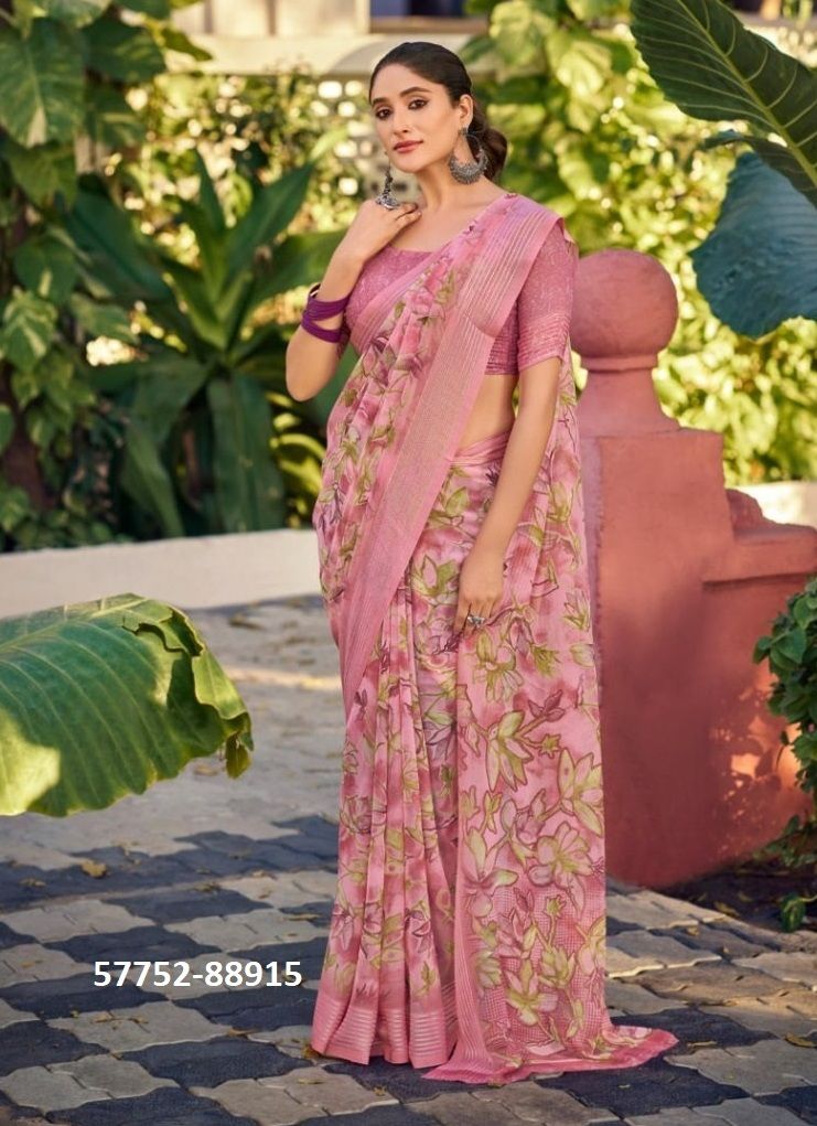 FALGUNI 3 - Catalog # 57752 (Set of 6 Sarees) by Brand VIPUL FASHIONS