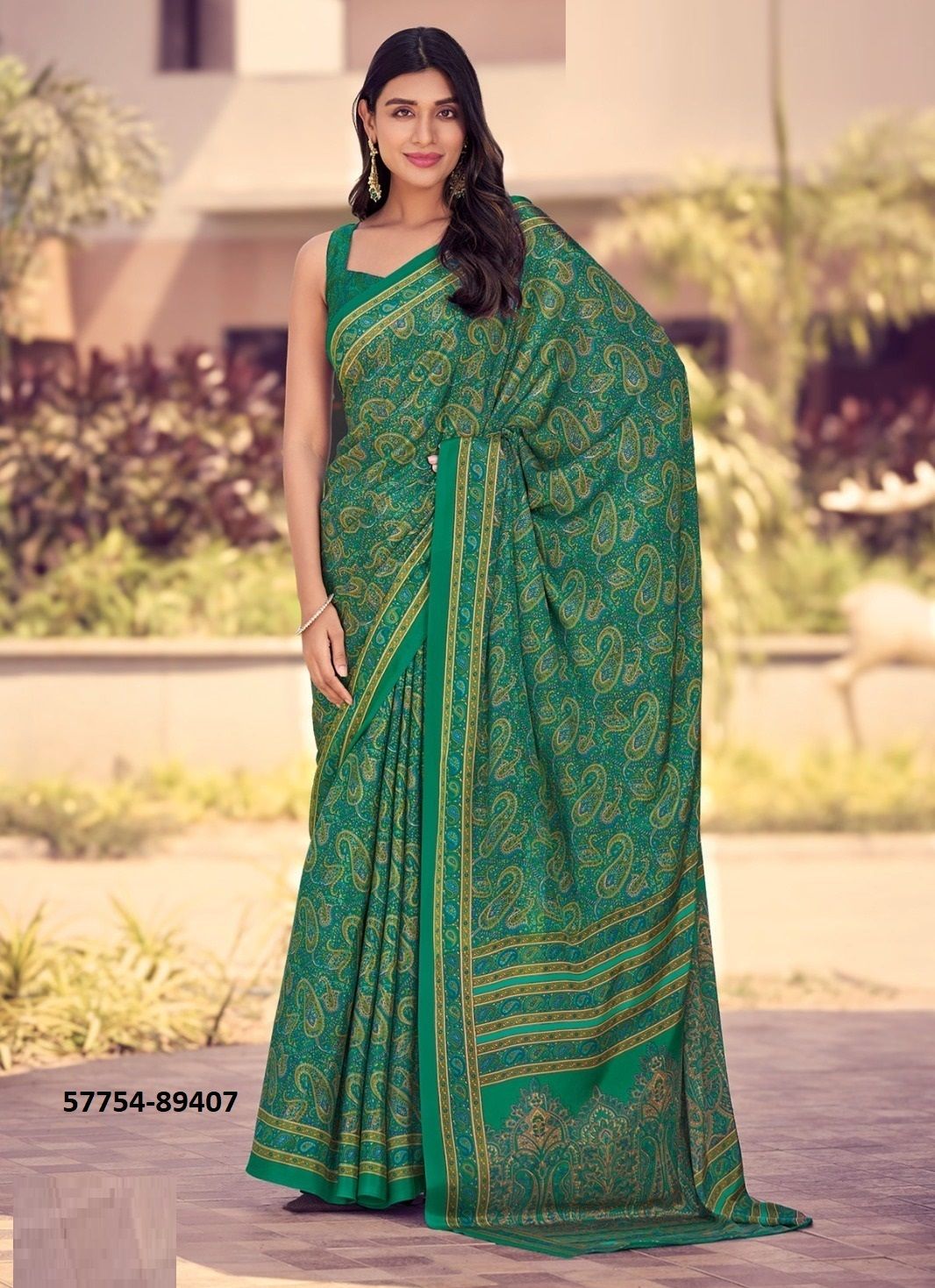 HERITAGE SILK 12 - Catalog # 57754 (Set of 18 Sarees) by Brand VIPUL FASHIONS