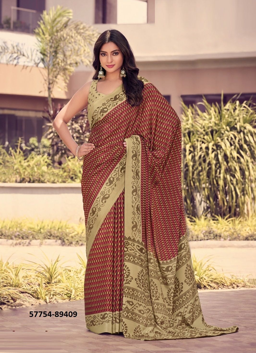 HERITAGE SILK 12 - Catalog # 57754 (Set of 18 Sarees) by Brand VIPUL FASHIONS