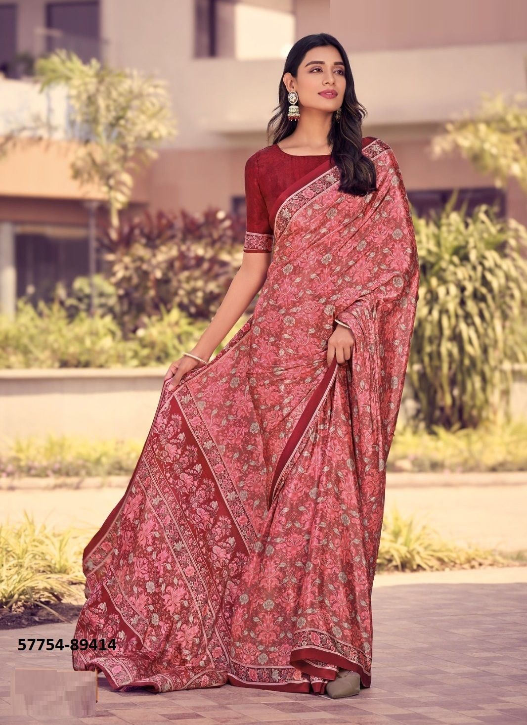HERITAGE SILK 12 - Catalog # 57754 (Set of 18 Sarees) by Brand VIPUL FASHIONS