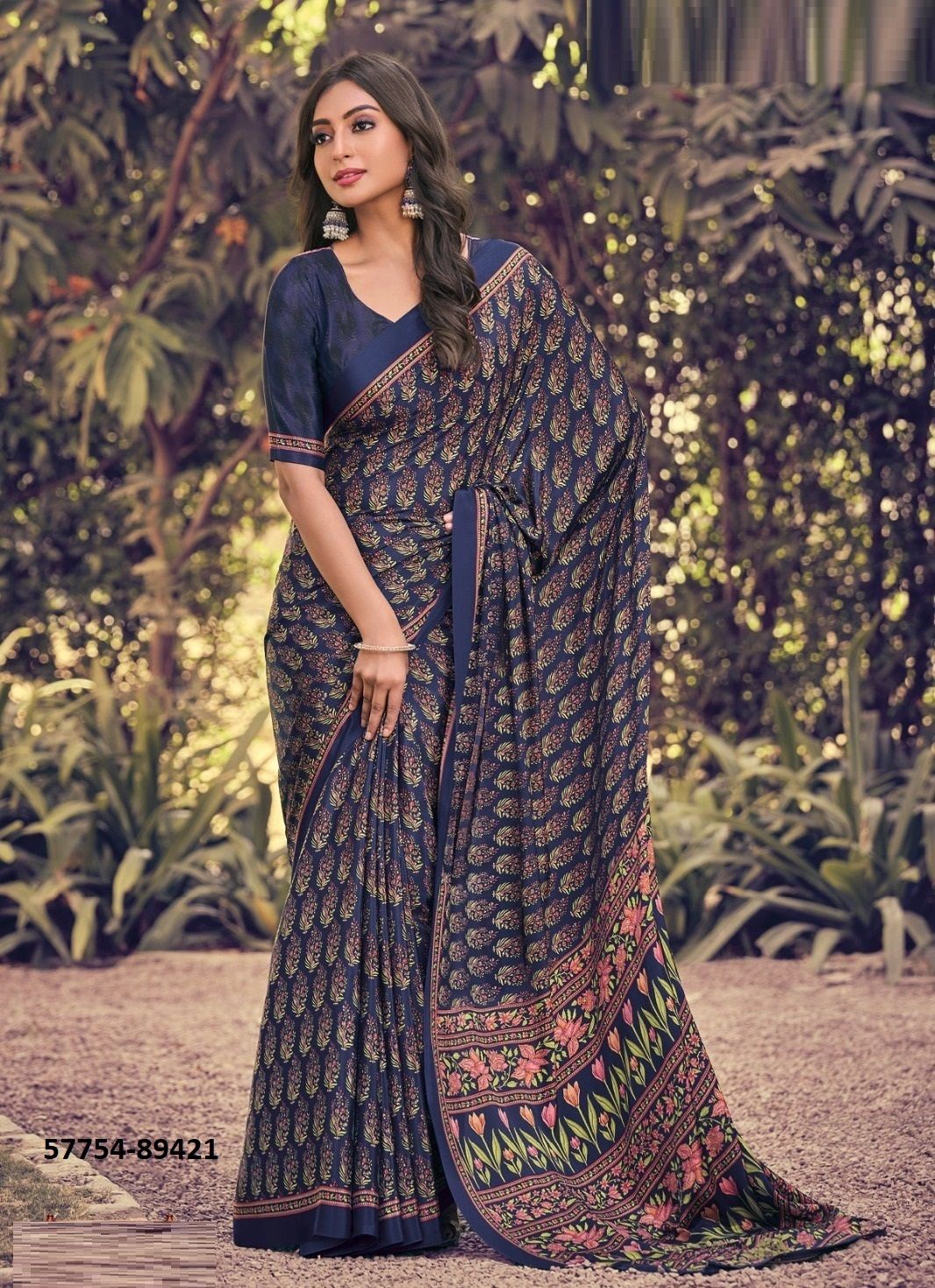 HERITAGE SILK 12 - Catalog # 57754 (Set of 18 Sarees) by Brand VIPUL FASHIONS