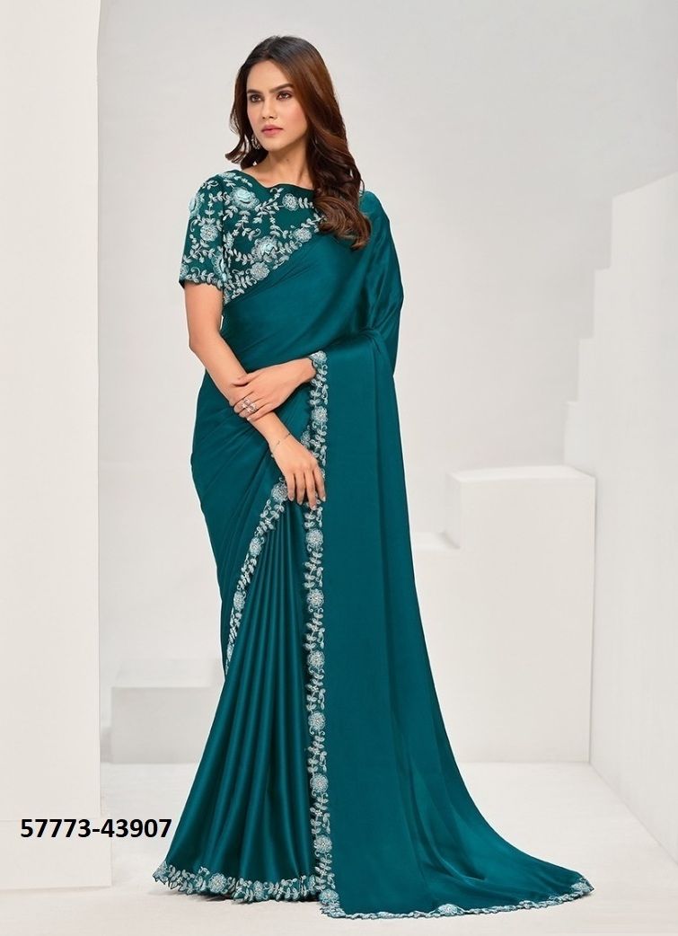 SAANJH - Catalog # 57773 (Set of 16 Sarees) by Brand MAHOTSAV